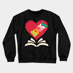Librarian, i love reading books Crewneck Sweatshirt